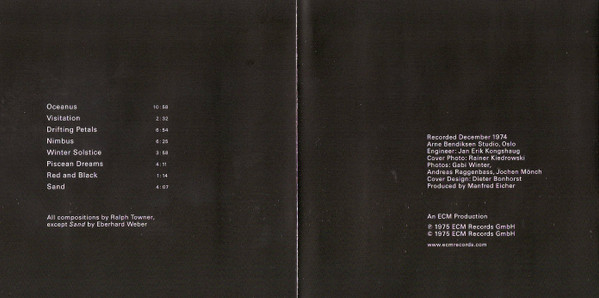 Ralph Towner - Solstice (CD, Album, RE)