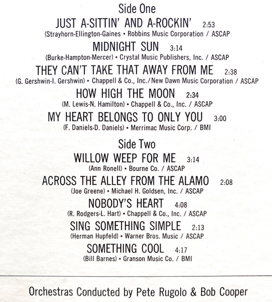 June Christy - The Best Of June Christy (LP, Comp, RE)