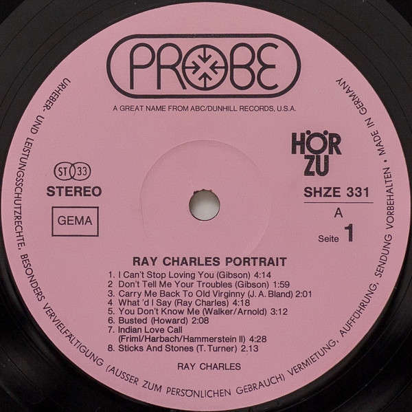 Ray Charles - Portrait (LP, Comp)
