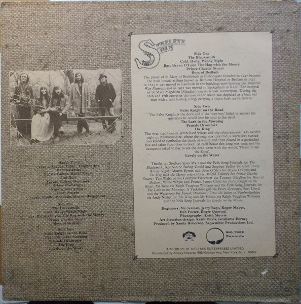Steeleye Span - Please To See The King (LP, Album, Promo)