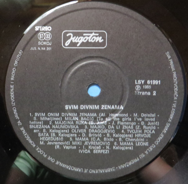 Various - Svim Divnim Å½enama (LP, Comp)