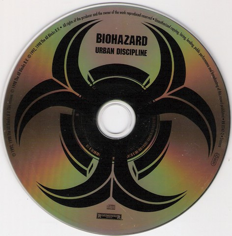Biohazard - Urban Discipline (CD, Album, RE, RM)