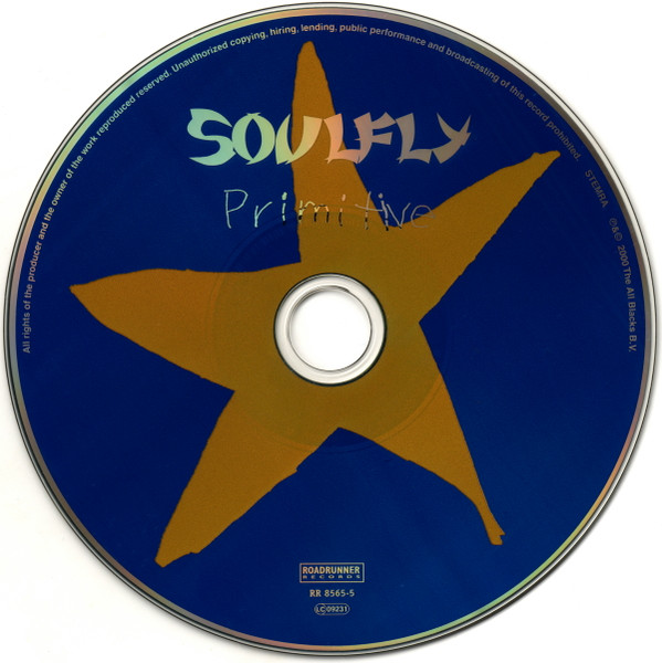 Soulfly - Primitive (CD, Album, Ltd, Dig)