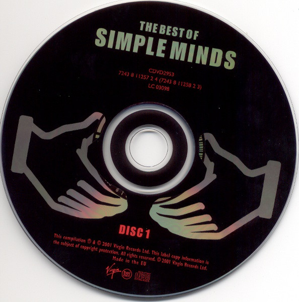 Simple Minds - The Best Of Simple Minds (2xCD, Comp, RM)