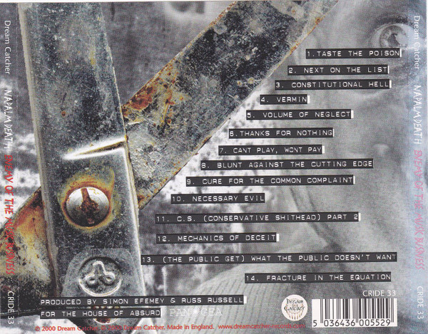 Napalm Death - Enemy Of The Music Business (CD, Album)