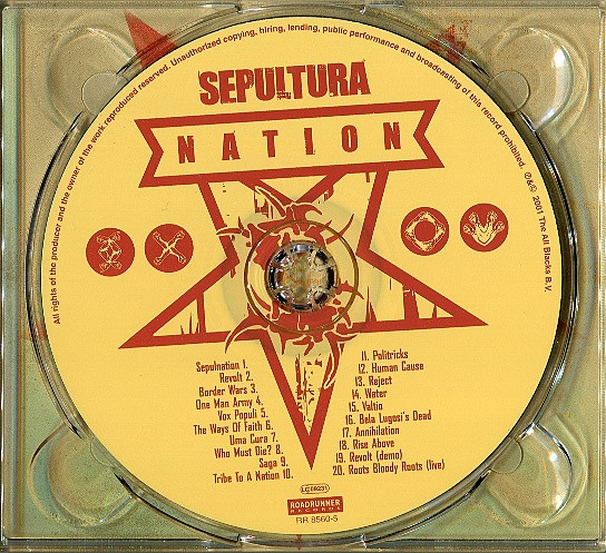 Sepultura - Nation (CD, Album, Ltd, Dig)
