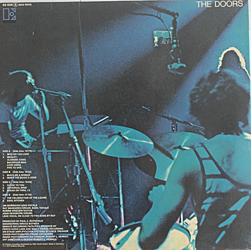The Doors - Absolutely Live (2xLP, Album, M/Print, RE, But)