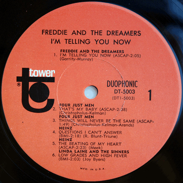 Freddie & The Dreamers - I'm Telling You Now - Dance The 