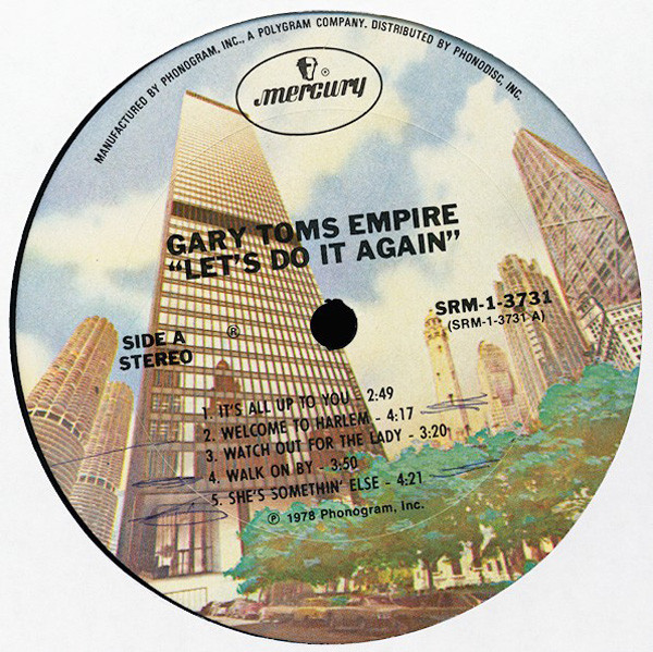 Gary Toms Empire - Let's Do It Again (LP, Album)