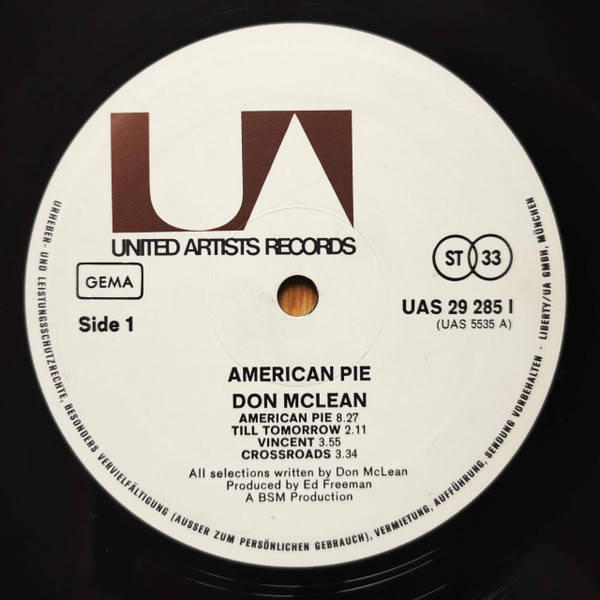 Don McLean - American Pie (LP, Album)