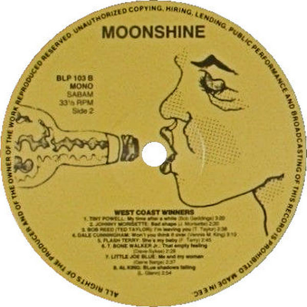 Various - West Coast Winners: An Anthology Of Classic West Coast Blues & R+B (1953-1967) (LP, Comp, Mono)