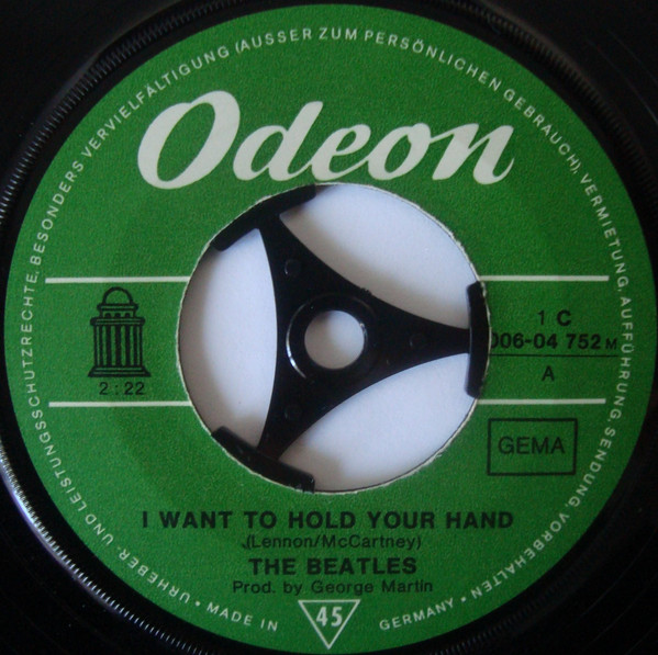 The Beatles - I Want To Hold Your Hand / This Boy (7