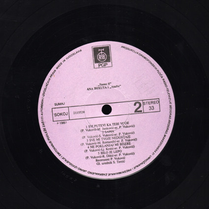 Ana Bekuta & Anabe - Samo Ti (LP, Album)