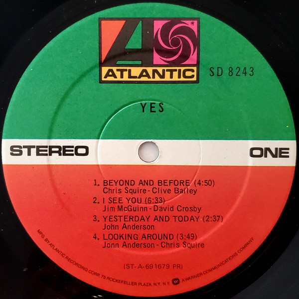 Yes - Yes (LP, Album, RE, PR )