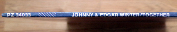 Johnny* & Edgar Winter - Together (LP, Album, RE, Car)