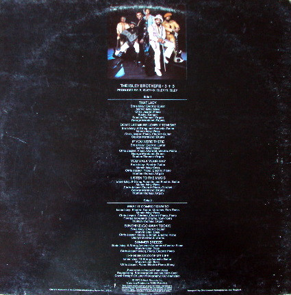 The Isley Brothers - 3 + 3 Featuring: That Lady (LP, Album, Yel)