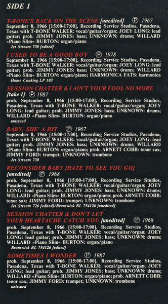 T-Bone Walker - I Don't Be Jivin' (LP, Comp)