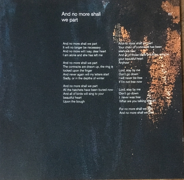 Nick Cave And The Bad Seeds* - No More Shall We Part (CD, Album, Sli)