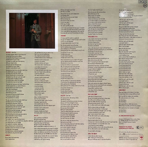 Billy Joel - 52nd Street (LP, Album)