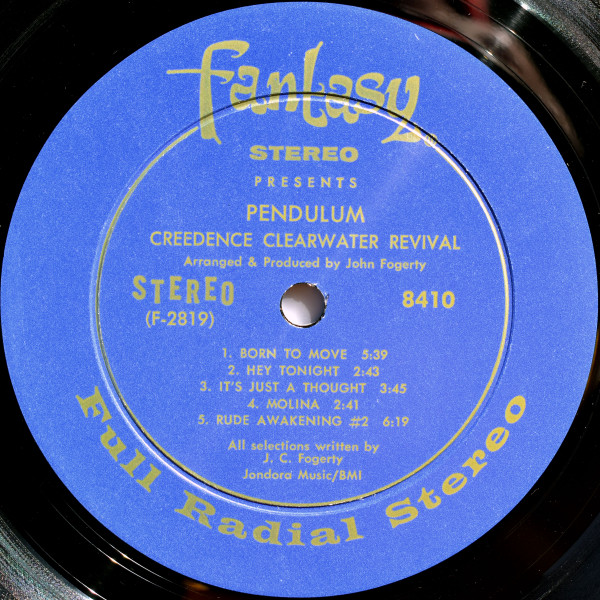 Creedence Clearwater Revival - Pendulum (LP, Album, Hol)
