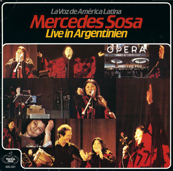 Mercedes Sosa - Live In Argentinien (LP)
