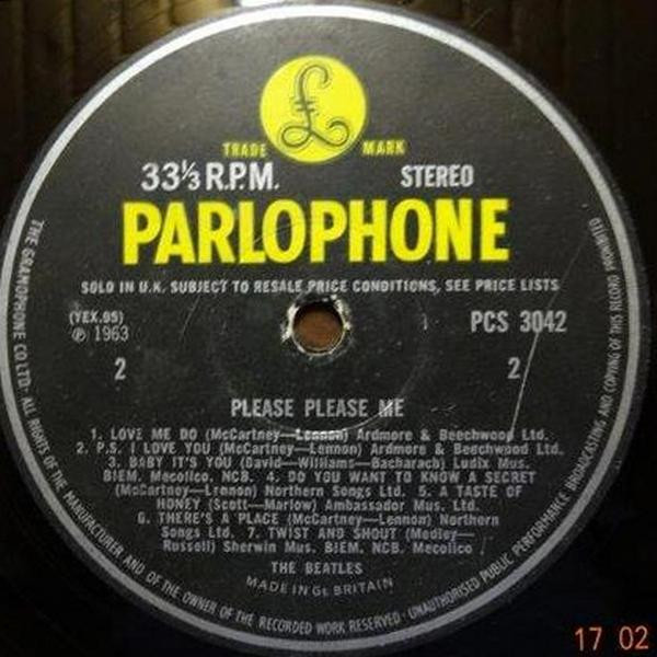 The Beatles - Please Please Me (LP, Album, RP, Bla)
