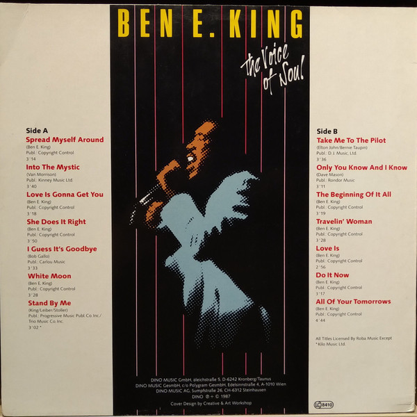 Ben E. King - The Voice Of Soul (LP, Comp)