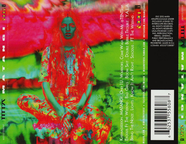 MIA* - Matangi (CD, Album)