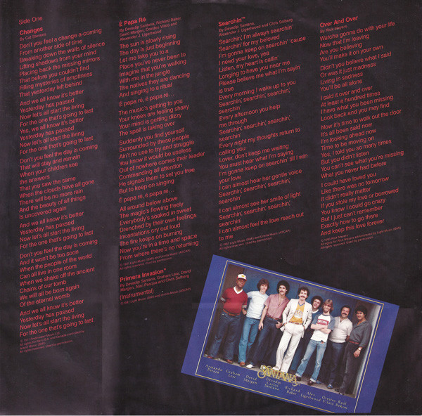 Santana - Zebop! (LP, Album)