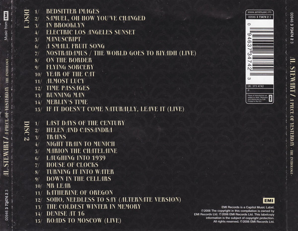 Al Stewart - A Piece Of Yesterday - The Anthology (2xCD, Comp)