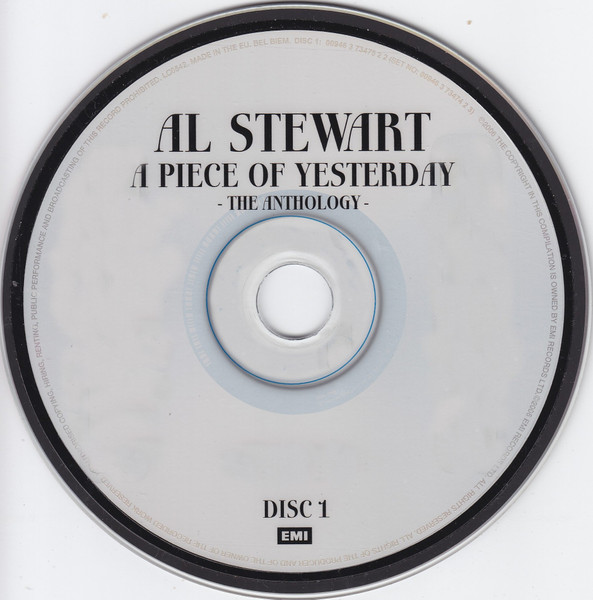 Al Stewart - A Piece Of Yesterday - The Anthology (2xCD, Comp)