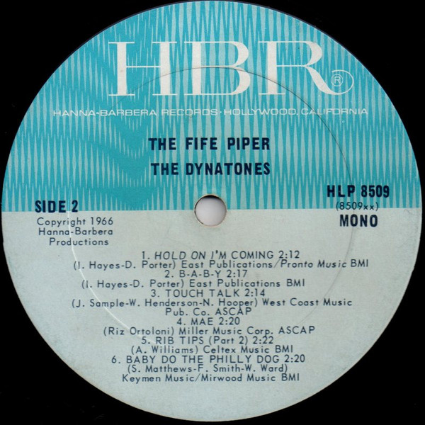 The Dynatones - The Fife Piper (LP, Album, Mono)