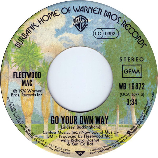 Fleetwood Mac - Go Your Own Way (7