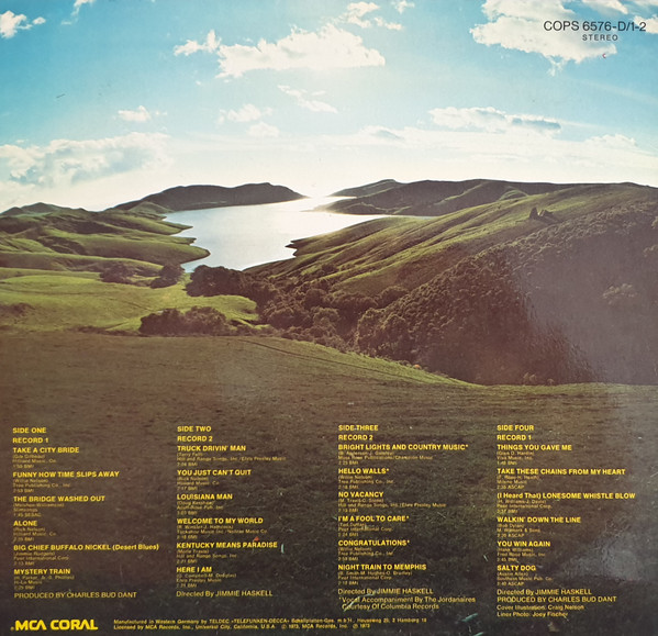 Rick Nelson* - Country (2xLP, Comp)