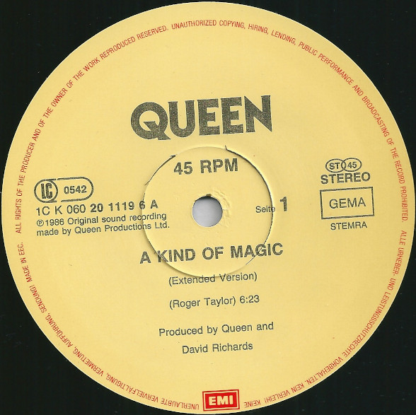 Queen - A Kind Of Magic (Extended Version) (12