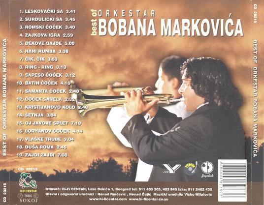Orkestar Bobana MarkoviÄ‡a* - Kralj Srpske Trube = King Of The Serbian Trumpet (Best Of Orkestar Bobana MarkoviÄ‡a) (CD, Comp)
