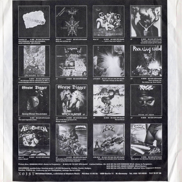 Helloween - Keeper Of The Seven Keys (Part I) (LP, Album, Gat)