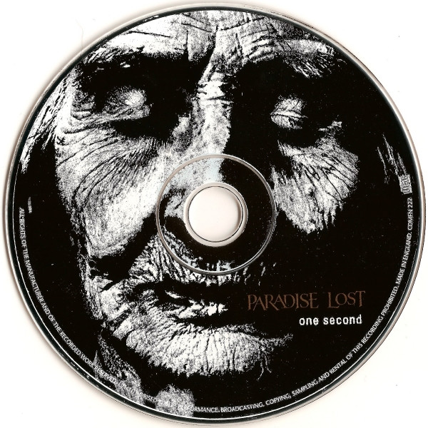 Paradise Lost - One Second (CD, Album)