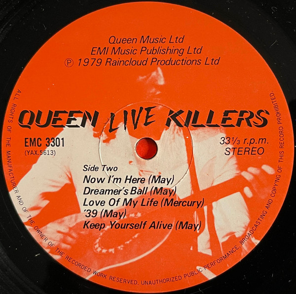 Queen - Live Killers (2xLP, Album, Gat)