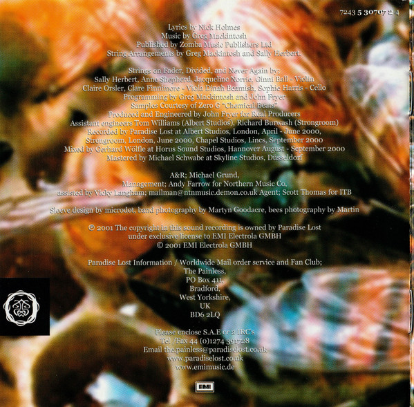Paradise Lost - Believe In Nothing (CD, Album)