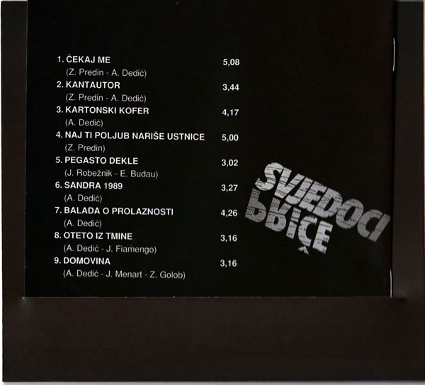 Arsen DediÄ‡ & Zoran Predin - Svjedoci / PriÄe (CD, Album, RE, RM, Dig)