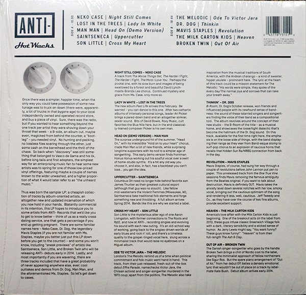Various - Hot Wacks (LP, Comp)