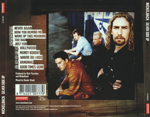 Nickelback - Silver Side Up (CD, Album, RP)