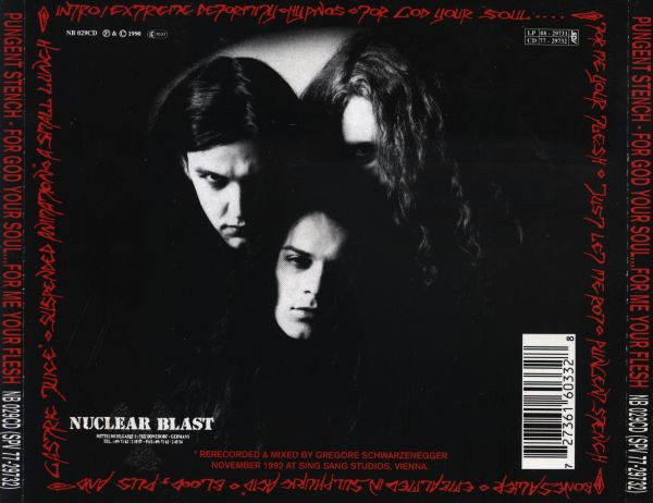 Pungent Stench - For God Your Soul ... For Me Your Flesh (CD, Album, RM)