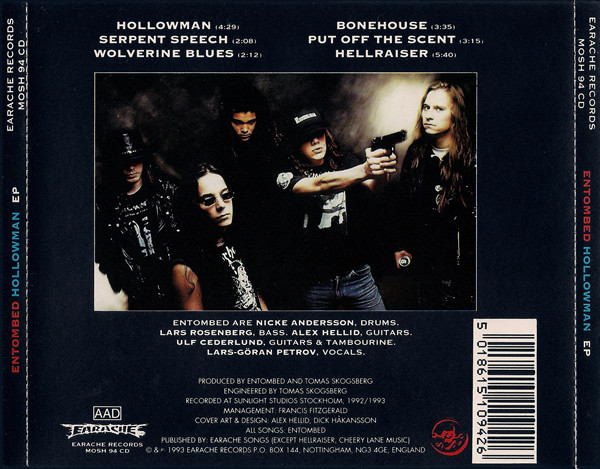 Entombed - Hollowman (CD, EP)