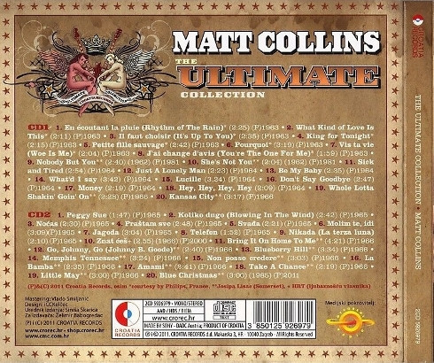 Matt Collins (2) - The Ultimate Collection (2xCD, Comp)