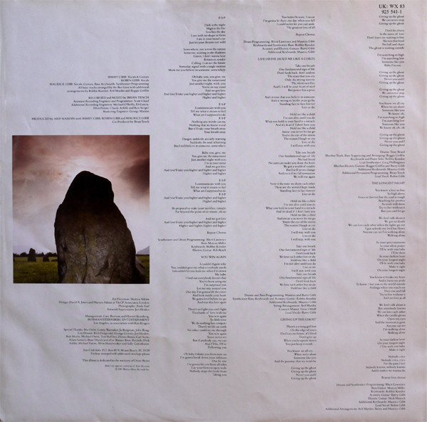 Bee Gees - E·S·P (LP, Album)