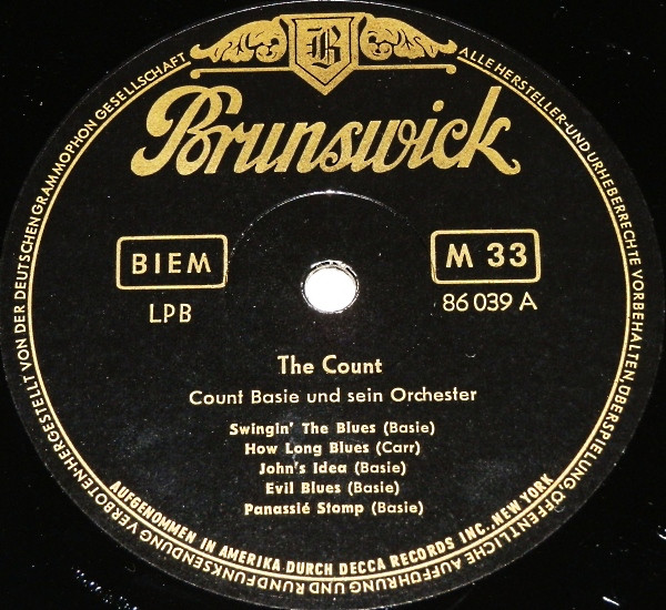 Count Basie And His Orchestra* - The Count (10