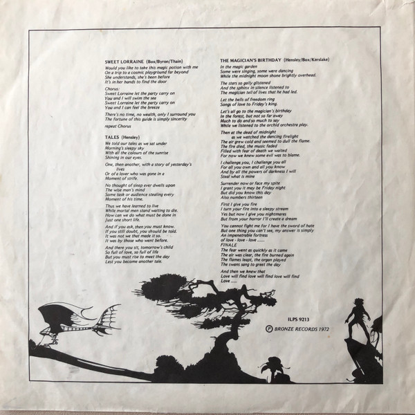 Uriah Heep - The Magician's Birthday (LP, Album, Gat)