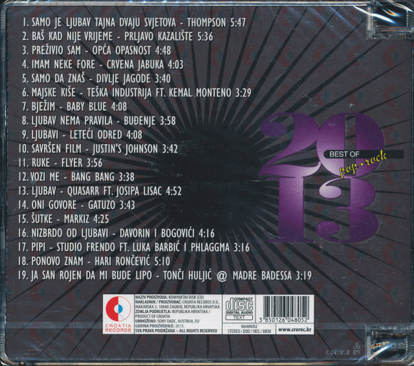 Various - Best Of 2013 - Pop • Rock (CD, Comp)